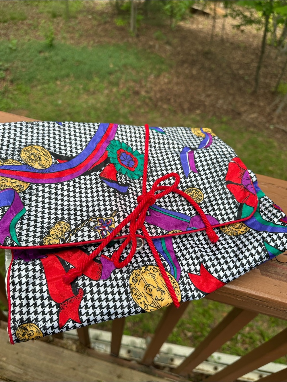 Christian Dior hanging cosmetic bag